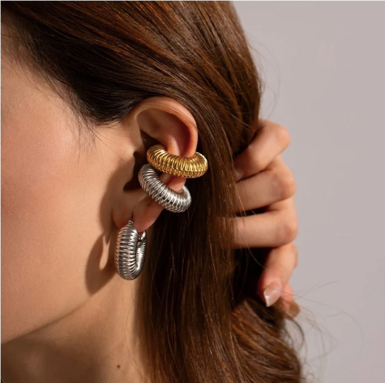 Drop Chunky + Ear Cuff