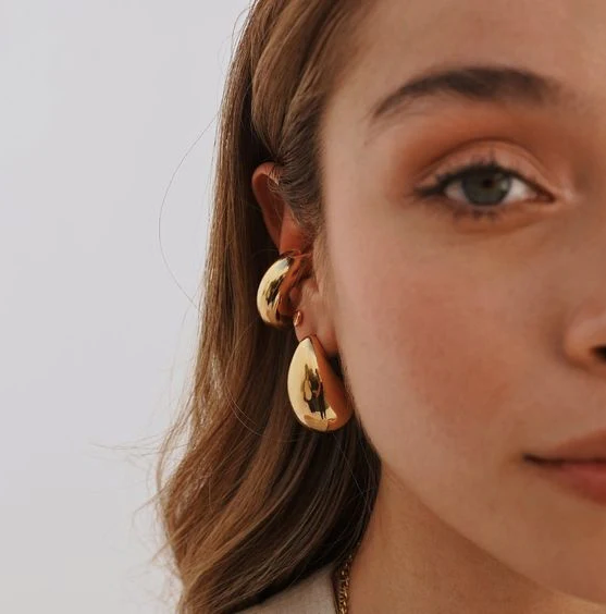 Drop Chunky + Ear Cuff