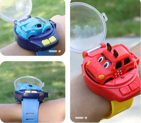 😱Mini Remote🕹Control Watch Car🏎