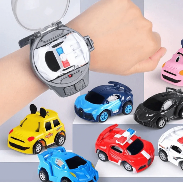 😱Mini Remote🕹Control Watch Car🏎